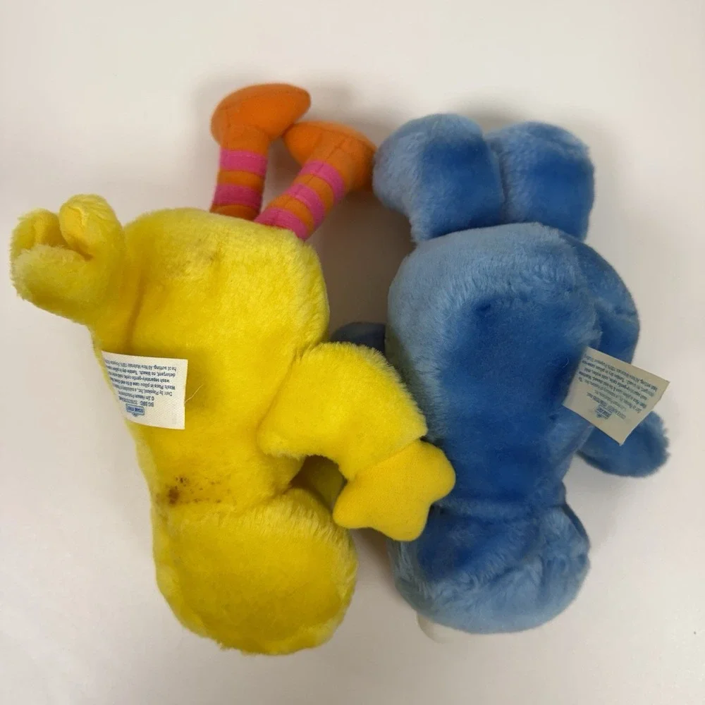 Vintage Sesame Street Cookie Big Bird Stuffed Plush Playskool 9